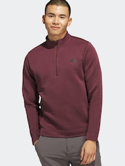 adidas Golf Ultimate365 Dwr Textured Quarter Zip Sweatshirt - Image 1 of 7