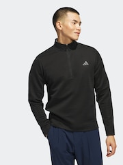 adidas Golf Ultimate365 Dwr Textured Quarter Zip Sweatshirt - Image 1 of 6