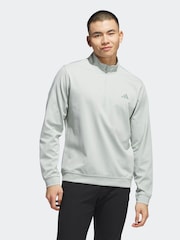 adidas Golf Elevated Quarter Zip Sweatshirt - Image 1 of 6