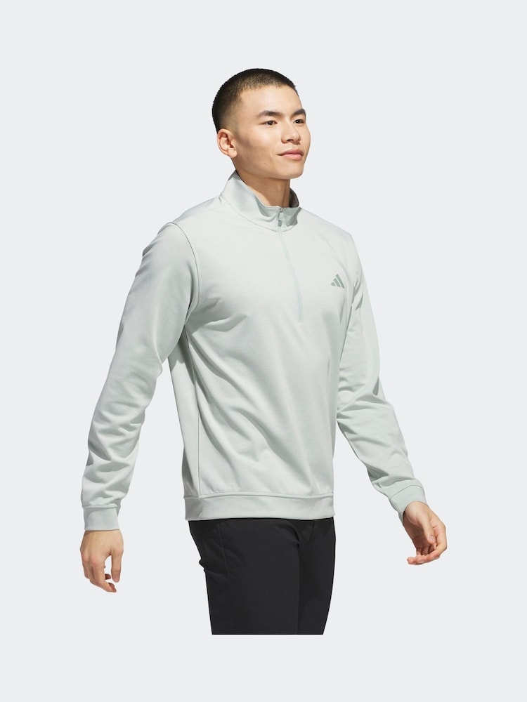 adidas Golf Elevated Quarter Zip Sweatshirt - Image 3 of 6