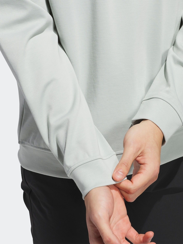 adidas Golf Elevated Quarter Zip Sweatshirt - Image 4 of 6