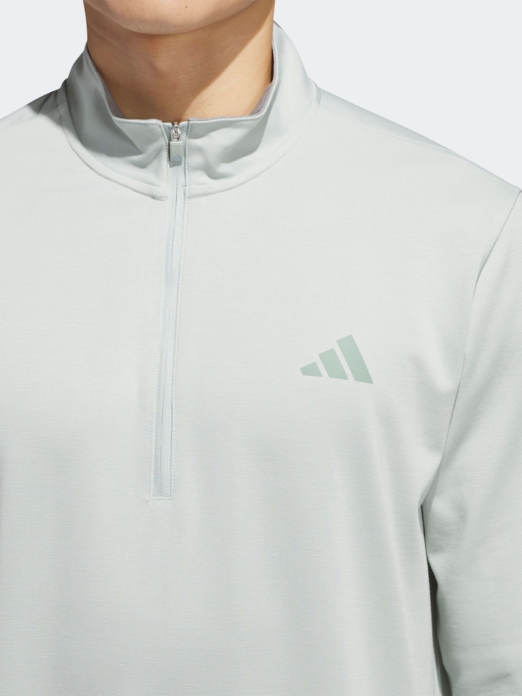 adidas Golf Elevated Quarter Zip Sweatshirt - Image 5 of 6