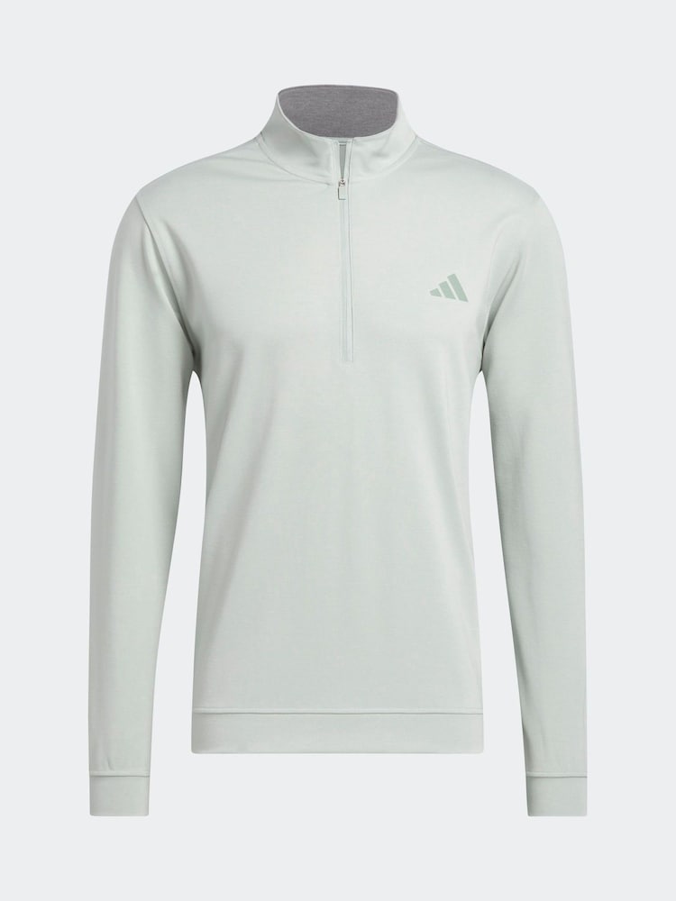 adidas Golf Elevated Quarter Zip Sweatshirt - Image 6 of 6