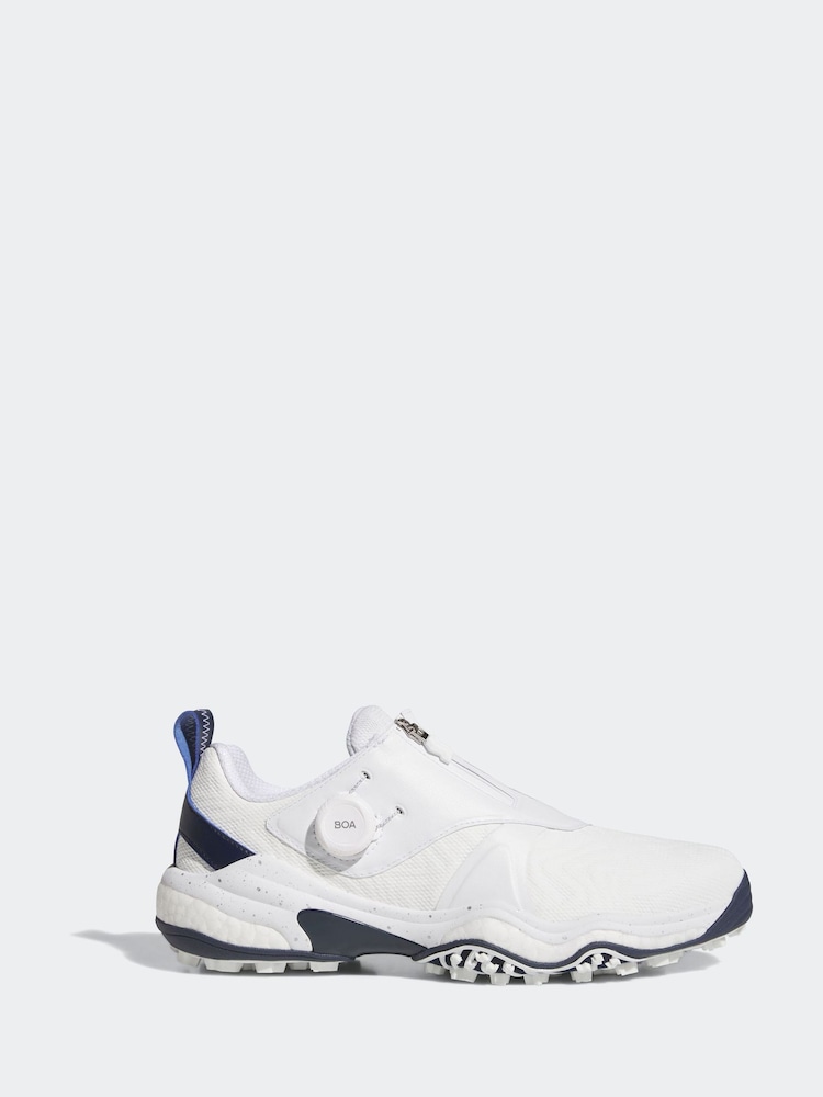 adidas Golf Codechaos Boa 25 Spikeless White/Silver Trainers - Image 2 of 9
