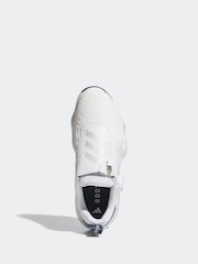 adidas Golf Codechaos Boa 25 Spikeless White/Silver Trainers - Image 6 of 9