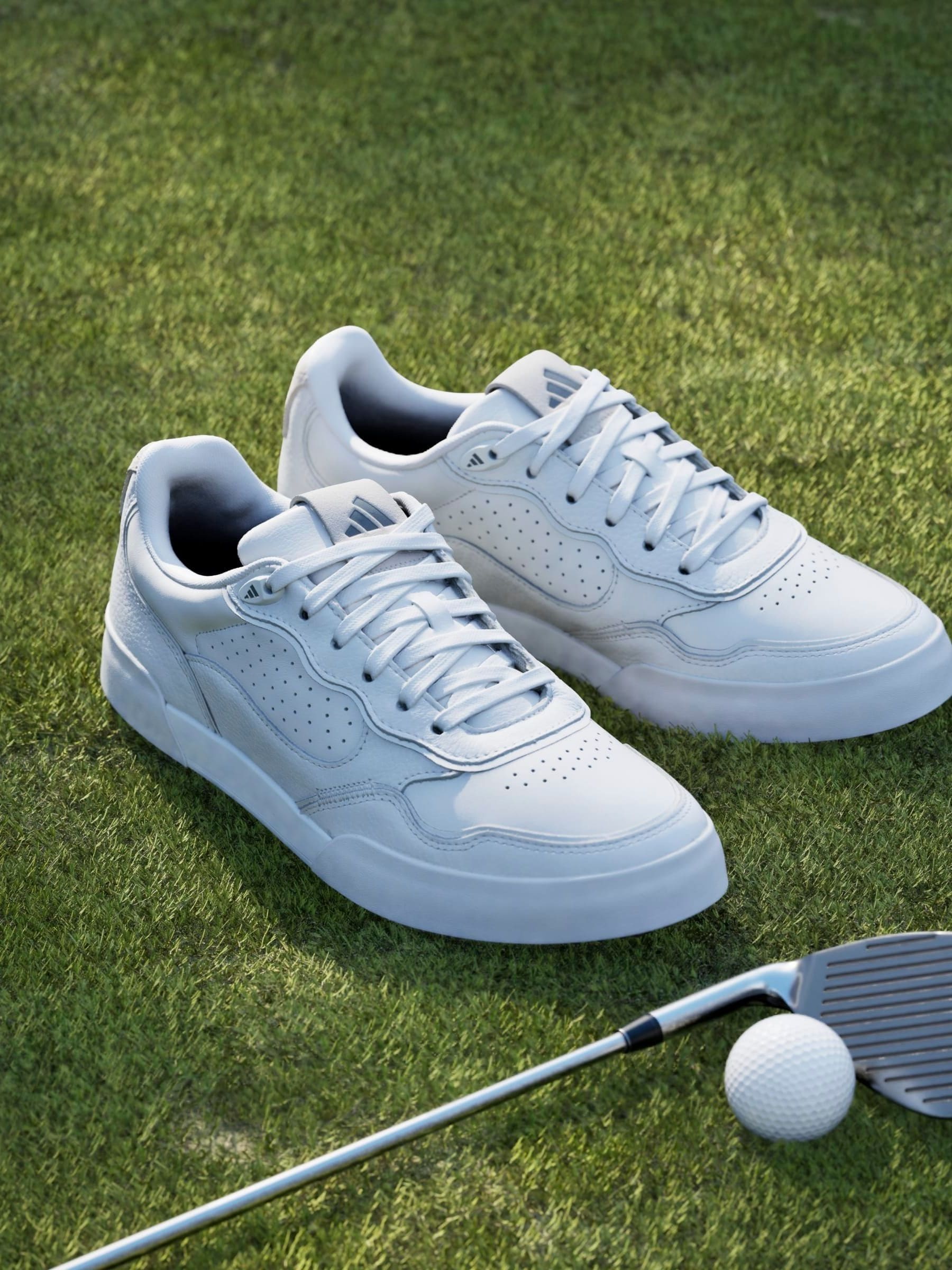 Buy adidas Golf White Retrocross 25 Spikeless Trainers from the