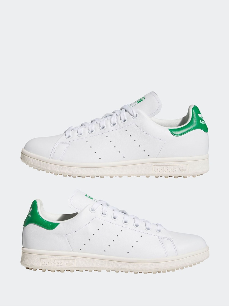 Buy adidas Golf White/Green Stan Smith Spikeless Trainers from Next USA