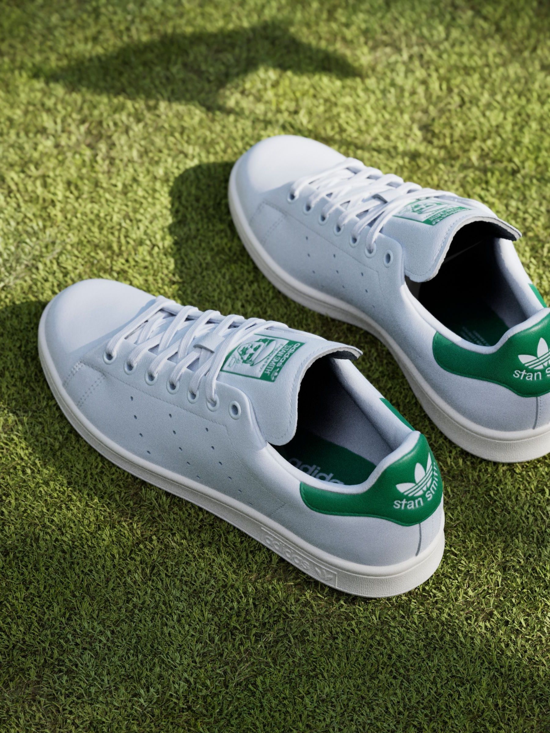 Buy adidas Golf White/Green Stan Smith Spikeless Golf Shoes from