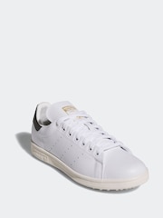 Blanco/Negro - adidas Golf Stan Smith Spikeless Trainers - Imagen 1 de 1