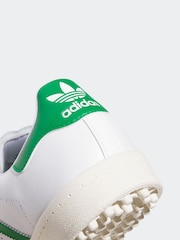 adidas Golf Superstar Spikeless White/Green Trainers - Image 6 of 9
