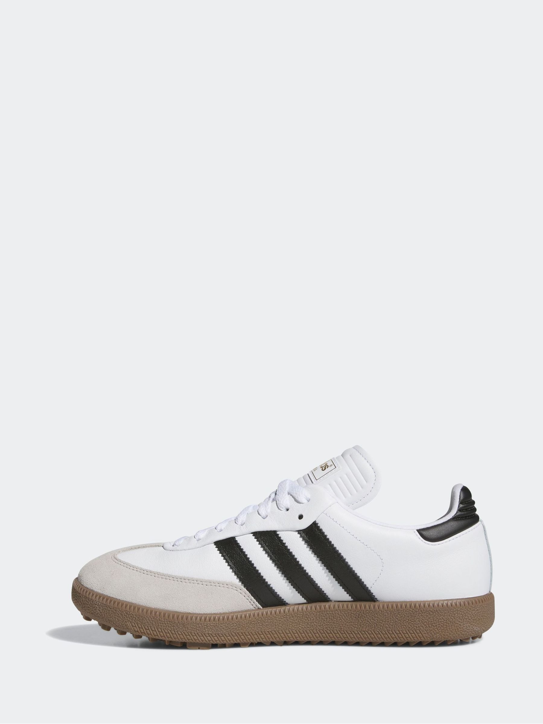 adidas SANBA GOLF ブラック×ホワイト Amazon.com | Adidas Samba Golf Shoes Black/White/Gum | Golf
