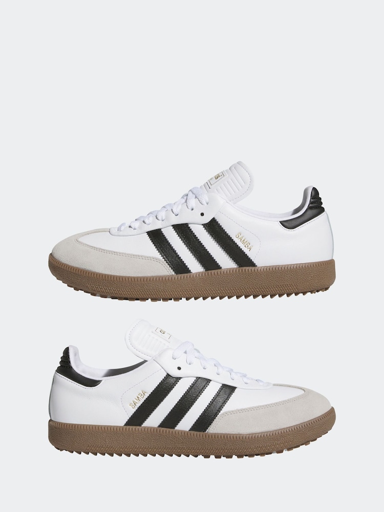 adidas Golf Samba Spikeless Trainers - Image 3 of 9