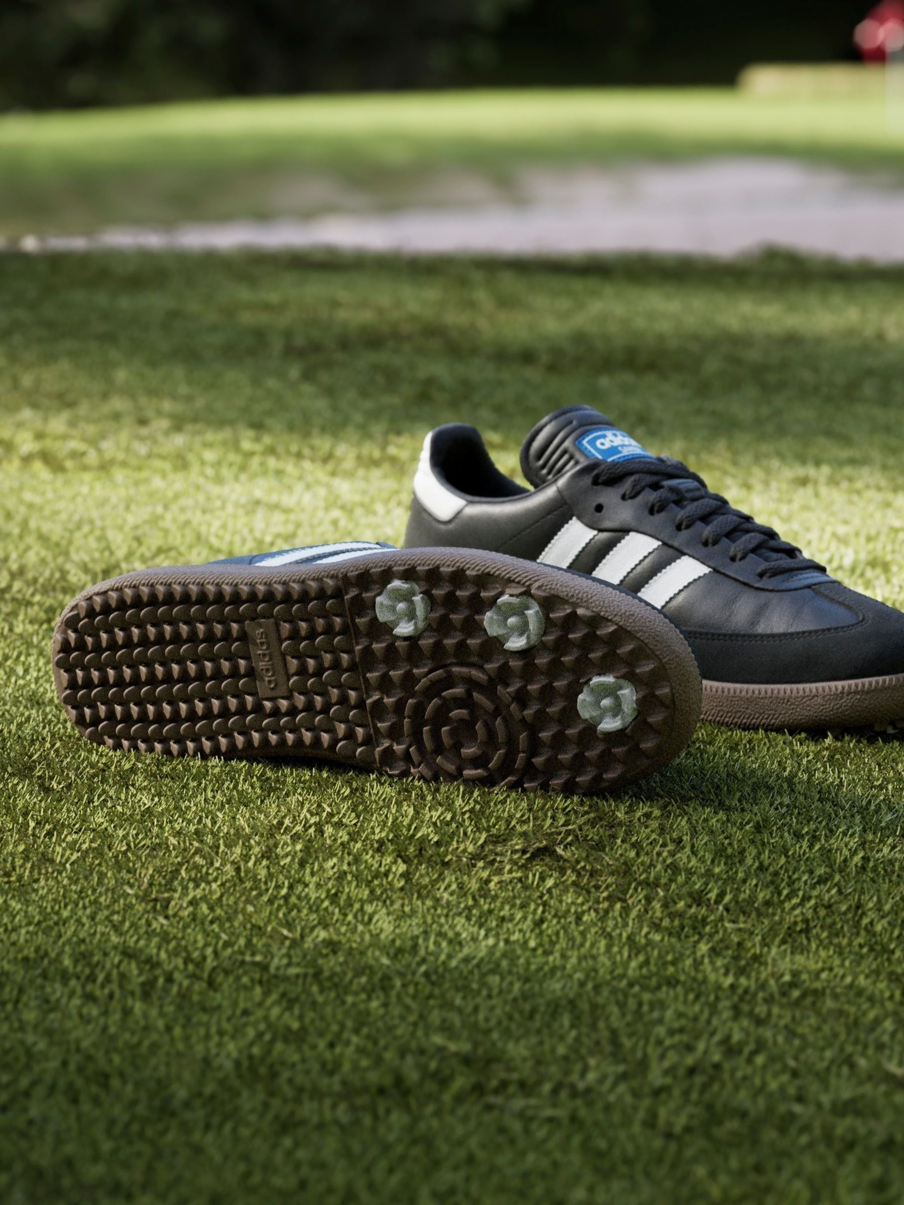 Buy adidas Golf Black/White Samba Spikeless Shoes from Next Germany