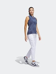 Темно-синяя рубашка поло adidas Golf Ultimate365 Tour - Изображение 3 из 7
