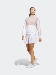 adidas Golf Half-Zip Taupe Brown Jacket - Image 3 of 6