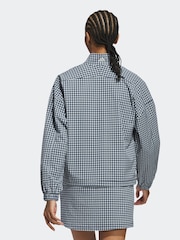adidas Golf Navy Ultimate365 Gingham Jacket - Image 2 of 7