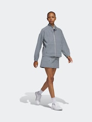 adidas Golf Navy Ultimate365 Gingham Jacket - Image 3 of 7