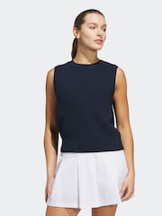 adidas Golf Navy Ultimate365 Knit Tour Vest - Image 1 of 6