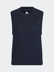 adidas Golf Navy Ultimate365 Knit Tour Vest - Image 6 of 6