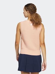 adidas Golf Coral Pink Ultimate365 Knit Tour Vest - Image 2 of 6