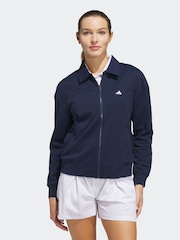 adidas Golf Navy Go To Twistknit Jacket - Image 1 of 7