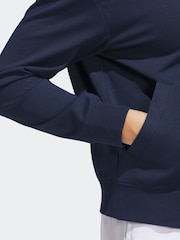 adidas Golf Navy Go To Twistknit Jacket - Image 5 of 7