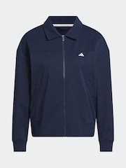 adidas Golf Navy Go To Twistknit Jacket - Image 7 of 7