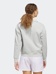 adidas Golf Silver Go-To Twistknit Jacket - Image 2 of 7