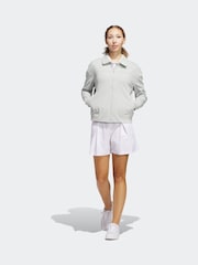 adidas Golf Silver Go-To Twistknit Jacket - Image 6 of 7