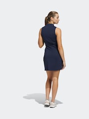 adidas Golf Navy Go-To Twistknit Dress - Image 2 of 9