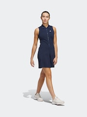 adidas Golf Navy Go-To Twistknit Dress - Image 3 of 9