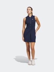 adidas Golf Navy Go-To Twistknit Dress - Image 4 of 9