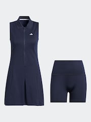 adidas Golf Navy Go-To Twistknit Dress - Image 7 of 9