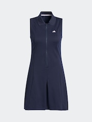 adidas Golf Navy Go-To Twistknit Dress - Image 8 of 9