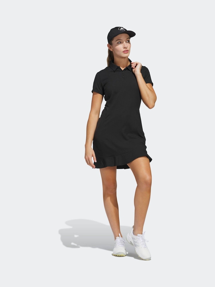adidas Golf Ultimate365 Solid Black Dress - Image 1 of 9