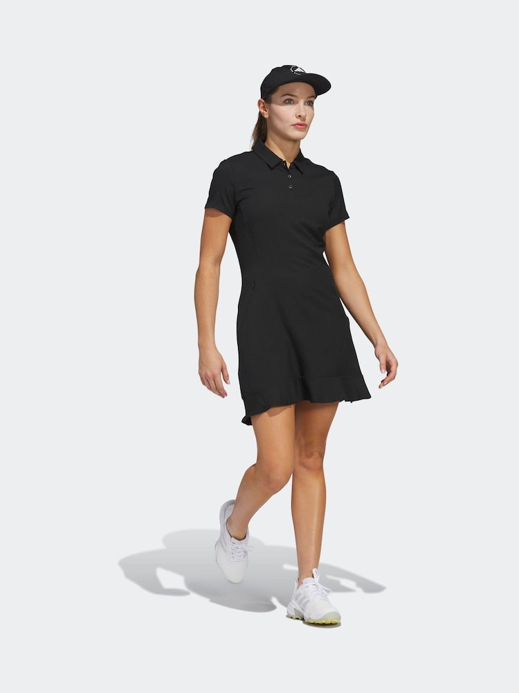 adidas Golf Ultimate365 Solid Black Dress - Image 3 of 9