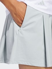 adidas Golf Womens Silver Ultimate365 Tour Pleated Skirt - Image 4 of 6