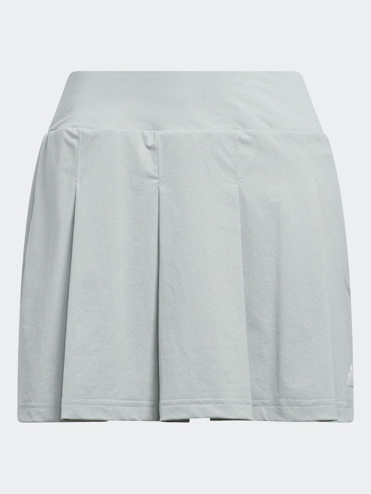 adidas Golf Womens Silver Ultimate365 Tour Pleated Skirt - Image 6 of 6