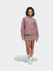 adidas Golf Burgundy Red Ultimate365 Gingham Skirt - Image 4 of 7