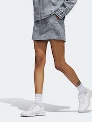 adidas Golf Navy Ultimate 365 Gingham Skirt - Image 1 of 7