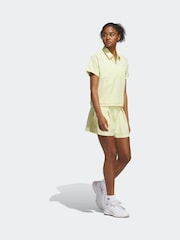 adidas Golf Light Yellow Go To Pleated Shorts - Image 3 of 6