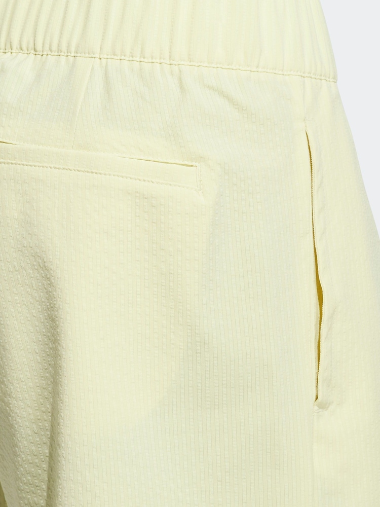 adidas Golf Light Yellow Go To Pleated Shorts - Image 6 of 6