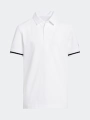 adidas Golf Kids Piqué Club White Polo Shirt - Image 1 of 5