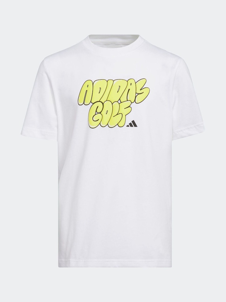 adidas Golf Kids Golf Graphic 100% Cotton T-Shirt - Image 1 of 5