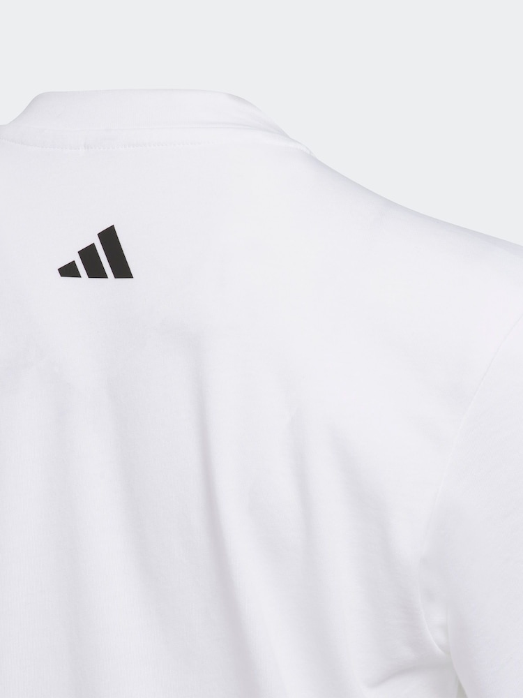 adidas Golf Kids Golf Graphic 100% Cotton T-Shirt - Image 5 of 5