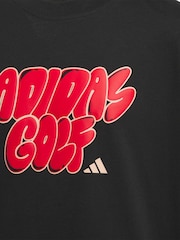 adidas Golf Kids Golf Graphic 100% Cotton T-Shirt - Image 3 of 5