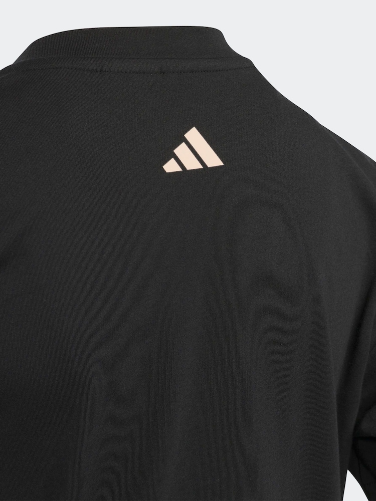 adidas Golf Kids Golf Graphic 100% Cotton T-Shirt - Image 5 of 5