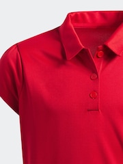 adidas Golf Kids Performance Polo Shirt - Image 4 of 5