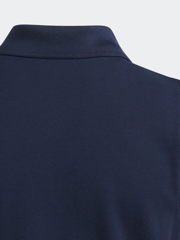 adidas Golf Kids Navy Piqué Club Dress - Image 7 of 8