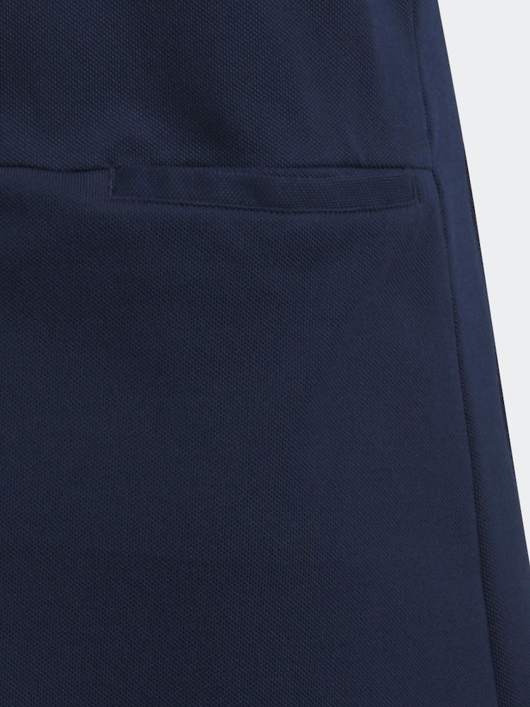 adidas Golf Kids Navy Piqué Club Dress - Image 8 of 8 adidas Golf Kids Navy Piqué Club Dress - Image 8 of 8